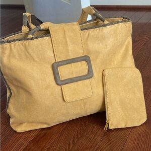 Brand new sued woman handbag
